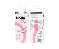 VIGGO DESIGN USB-microUSB 1m Różowy - 1457528 - zdjęcie 4